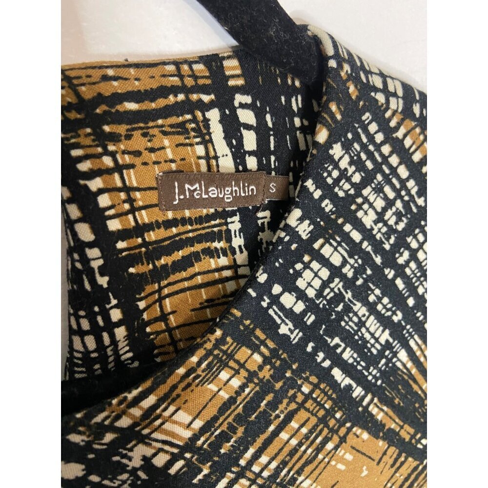 J. Mclaughlin Catalyst Black Brown Patterned Pock… - image 3